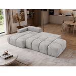 Narożnik LORAN L - strona lewa - jasnoszary, welwet