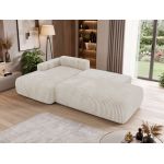 Narożnik TAREN L - strona lewa - beżowy, sztruks