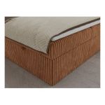 Łóżko kontynentalne TILIANO 140x200 - Tilia 56 - pomarańczowy - OUTLET