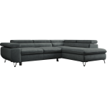 Narożnik PETER L - Paros 06 - ciemny szary - OUTLET