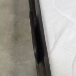 Łóżko kontynentalne, elektrycznie sterowane z pilota - ELECTRO 180x200 - Monolith 92 - ciemny szary - OUTLETU