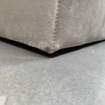 Łóżko kontynentalne LUKA KING 140x200 - Monolith 02 - beżowy - OUTLETU