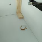 Łóżko kontynentalne LUKA KING 160x200 - Soft 17 - biała ekoskóra - OUTLETU