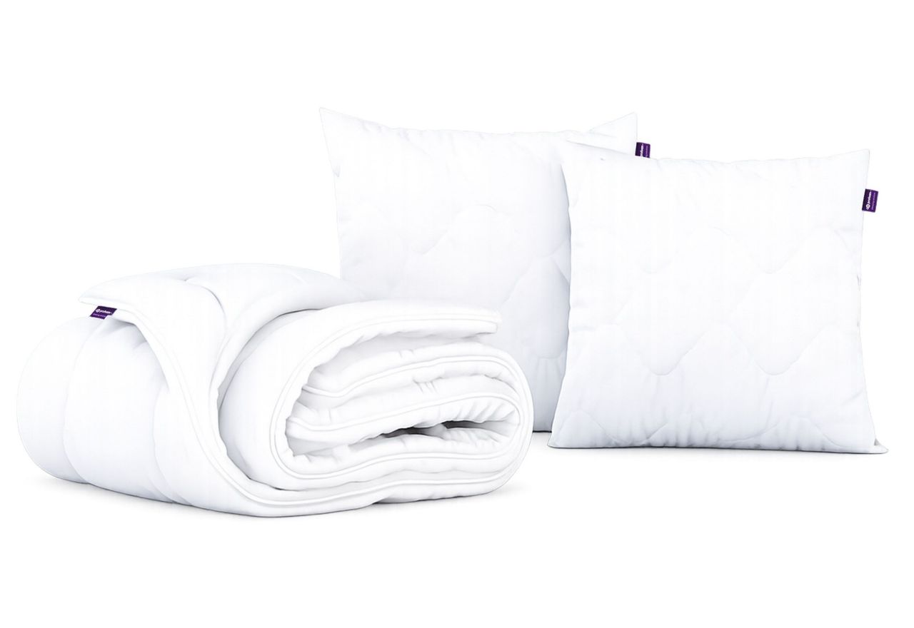 Zestaw Calima - kołdra antystresowa 200x220 + 2 poduszki 80x80