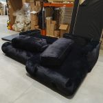 Narożnik - OVO L - Lapit 19 - czarny - OUTLETU