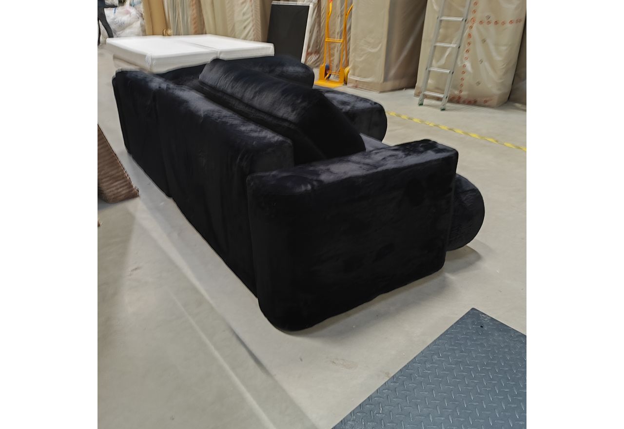 Narożnik - OVO L - Lapit 19 - czarny - OUTLETU