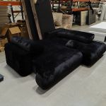 Narożnik - OVO L - Lapit 19 - czarny - OUTLETU