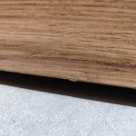 Łóżko kontynentalne WOOD CLASSIC KING 160x200 - Tilia 56 - pomarańczowy - OUTLETU