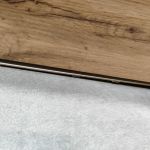 Łóżko kontynentalne WOOD CLASSIC KING 160x200 - Tilia 56 - pomarańczowy - OUTLETU