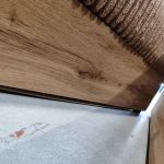 Łóżko kontynentalne WOOD CLASSIC KING 160x200 - Tilia 56 - pomarańczowy - OUTLETU