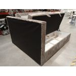 Łóżko kontynentalne TILIANO 180x200 - Tilia 11 - jasny brązowy - OUTLETU