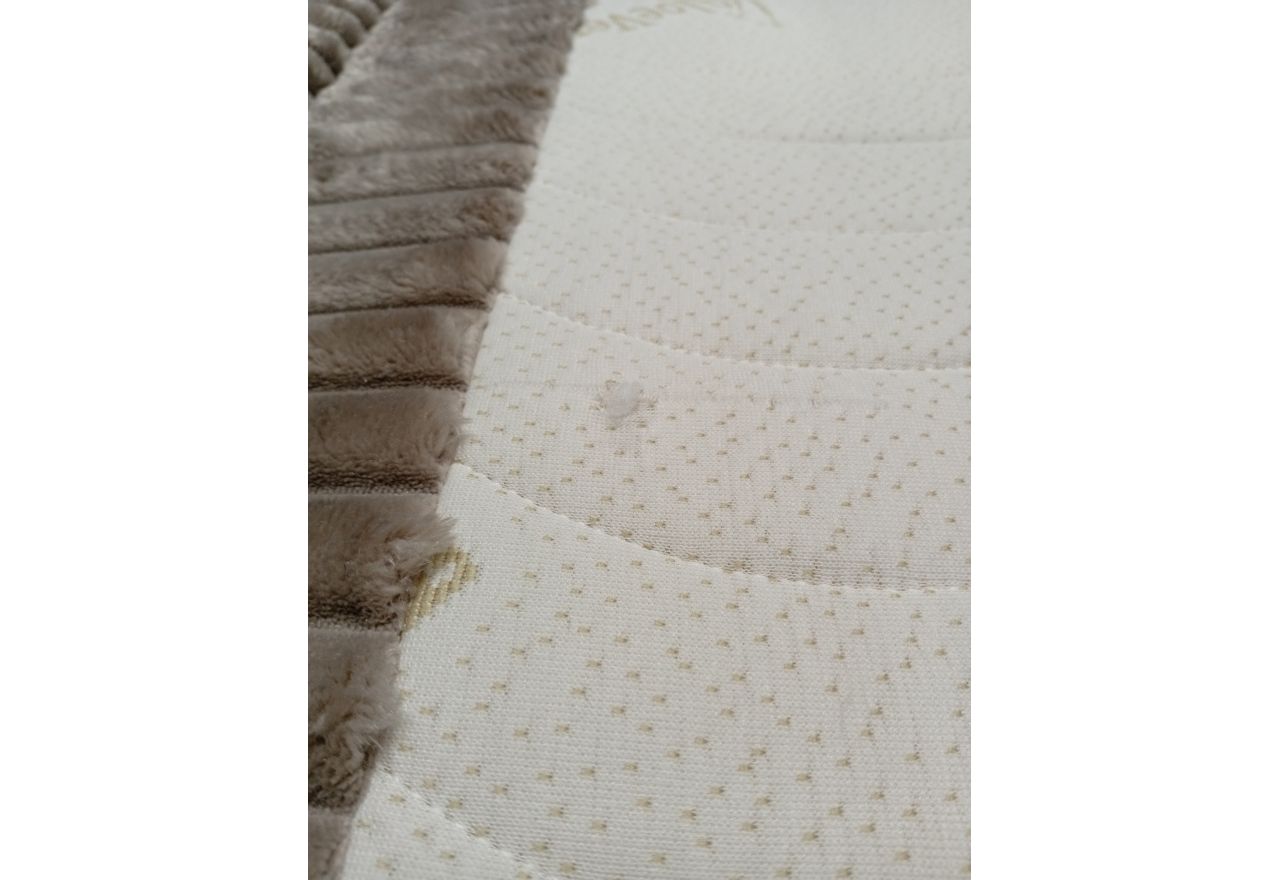 Łóżko kontynentalne TILIANO 180x200 - Tilia 11 - jasny brązowy - OUTLETU