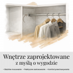 Szafa przesuwna NAURU 200 - szary z lamelami białymi