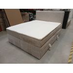 Łóżko kontynentalne TILIANO KING 160x200 - Tilia 01 - beżowy - OUTLETU