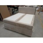 Łóżko kontynentalne TILIANO KING 160x200 - Tilia 01 - beżowy - OUTLETU