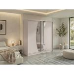 Szafa przesuwna VERONA 200 - kaszmir z lustrem