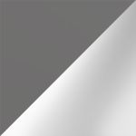 Szafa przesuwna VERONA 120 cm - szary z lustrem + 2 szuflady