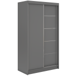 Szafa przesuwna MACEDONIA 120 cm - szary