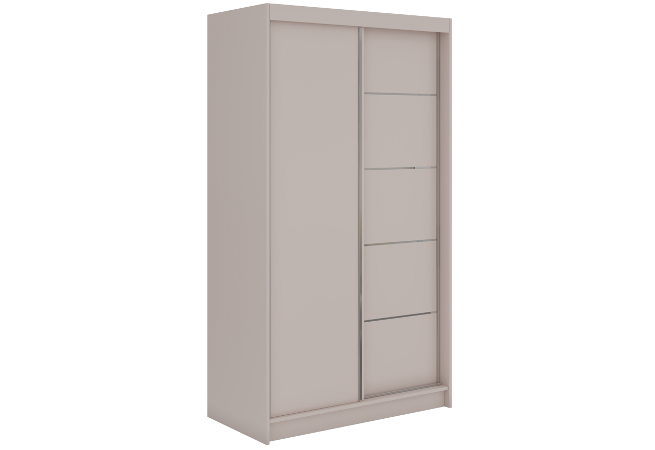 Szafa przesuwna MACEDONIA 120 cm - kaszmir