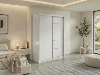 Szafa przesuwna MACEDONIA 150 - biały