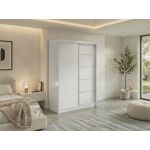 Szafa przesuwna MACEDONIA 150 cm - biały