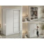 Szafa przesuwna MACEDONIA 150 cm - biały