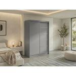 Szafa przesuwna MACEDONIA 150 cm - szary