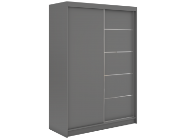 Szafa przesuwna MACEDONIA 150 cm - szary