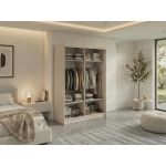 Szafa przesuwna MACEDONIA 150 cm - kaszmir