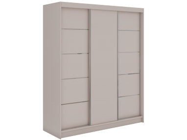 Szafa przesuwna MACEDONIA 180 - kaszmir + 2 szuflady