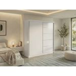 Szafa przesuwna MACEDONIA 200 - biały