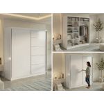 Szafa przesuwna MACEDONIA 200 - biały