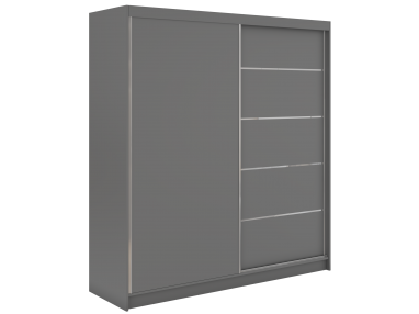 Szafa przesuwna MACEDONIA 200 - szary