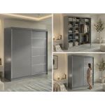 Szafa przesuwna MACEDONIA 200 - szary