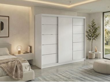 Szafa przesuwna MACEDONIA 240 - biały