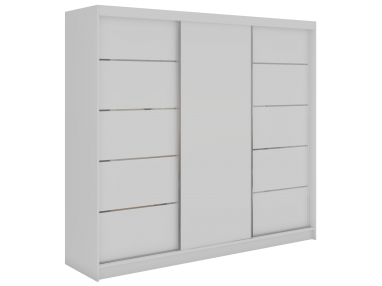 Szafa przesuwna MACEDONIA 240 - biały