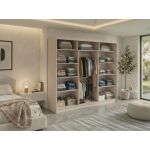 Szafa przesuwna MACEDONIA 240 cm - kaszmir