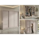 Szafa przesuwna MACEDONIA 240 cm - kaszmir