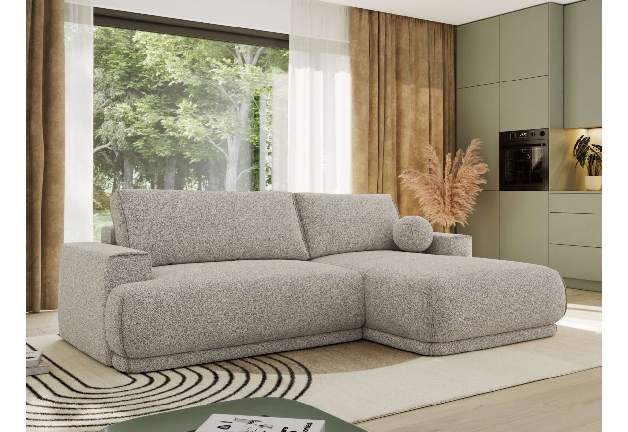 Narożnik RINA L - Puente 80 - szary - OUTLET