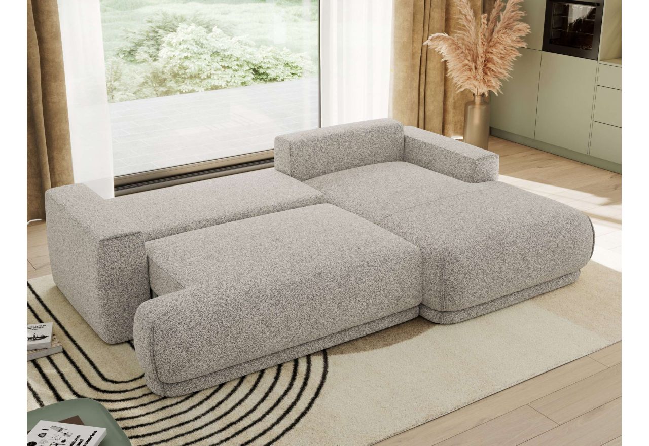 Narożnik RINA L - Puente 80 - szary - OUTLET