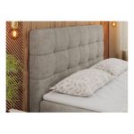 Łóżko kontynentalne ERNI 180x200 - Matana 17 - beżowy - OUTLET