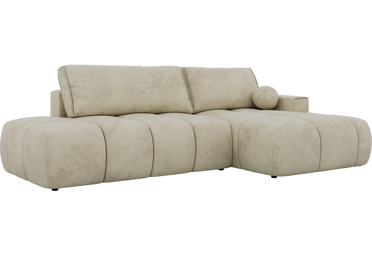 Narożnik LORAN L - Monolith 02 - beżowy - OUTLET