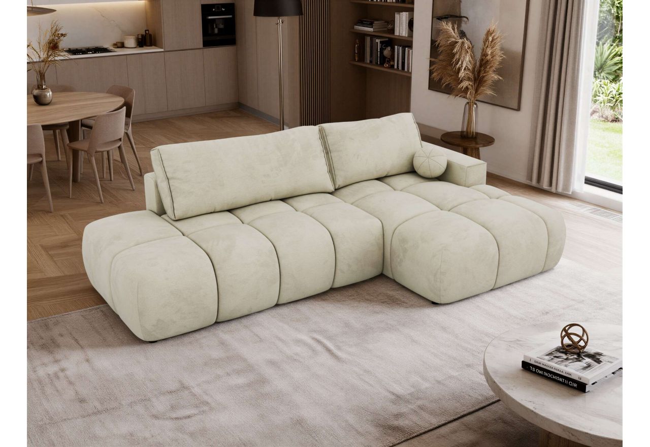 Narożnik LORAN L - Monolith 02 - beżowy - OUTLET