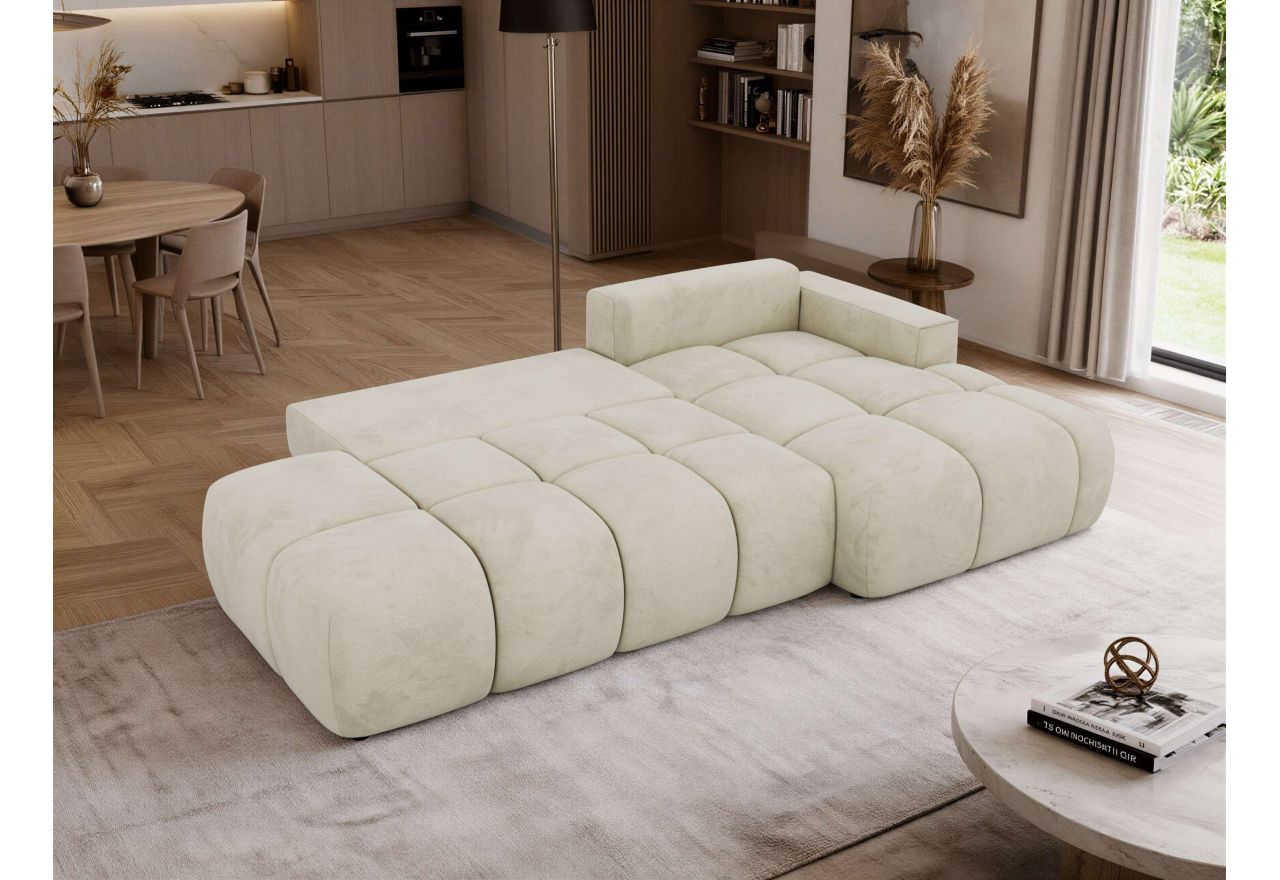 Narożnik LORAN L - Monolith 02 - beżowy - OUTLET