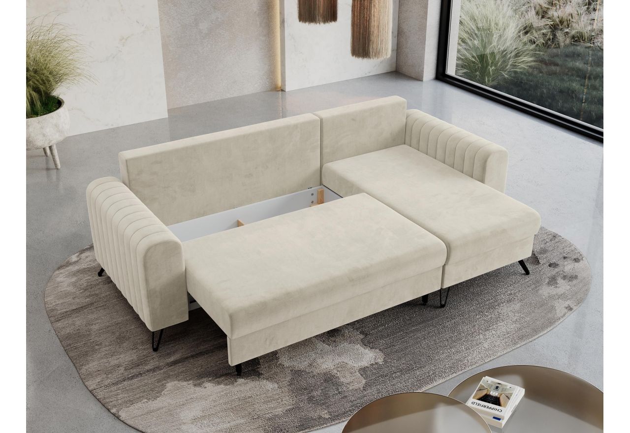 Narożnik AXEL L - Monolith 02 - beżowy - OUTLET