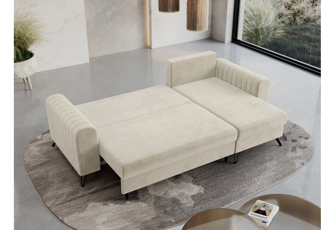 Narożnik AXEL L - Monolith 02 - beżowy - OUTLET