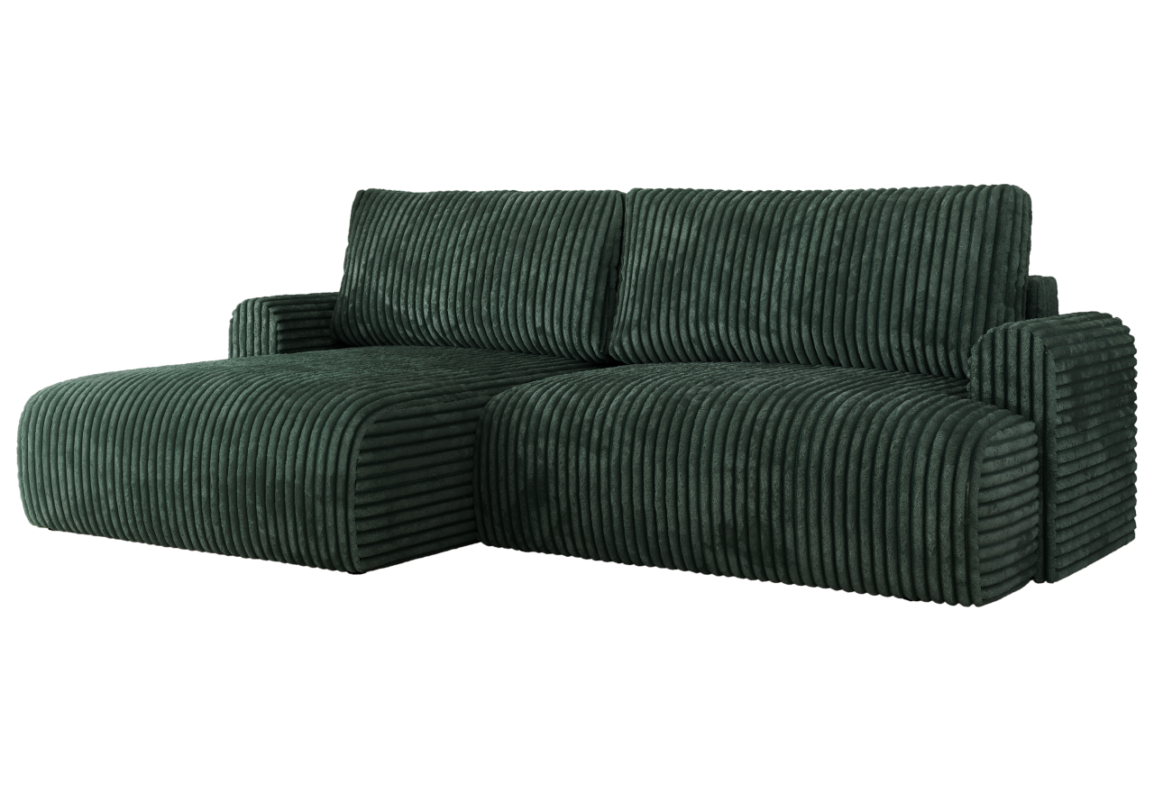 Narożnik TONO L - Tilia 39 - zielony - OUTLET