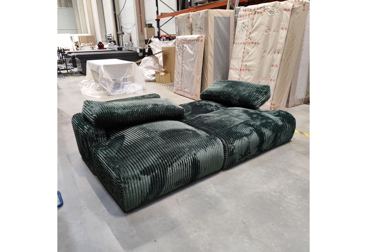 Narożnik TONO L - Tilia 39 - zielony - OUTLET