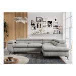 Narożnik PETER L - Matana 01 - jasny szary - OUTLET