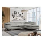 Narożnik PETER L - Matana 01 - jasny szary - OUTLET